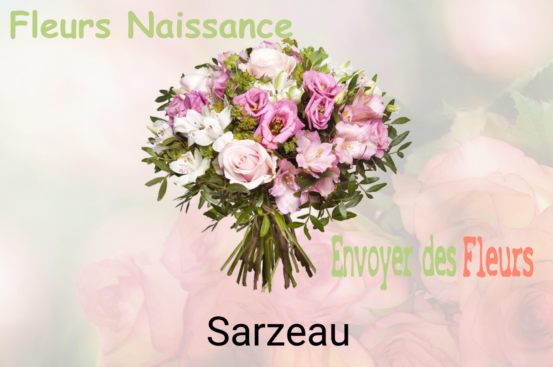 Bouquet de fleurs de naissance livré à Sarzeau