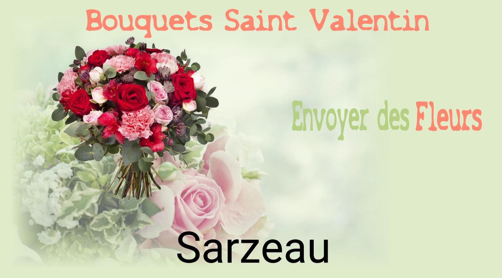 Roses de Saint-Valentin livrées à Sarzeau